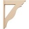 Ekena Millwork 7 1/2-in W x 30-in D x 38-in H Funston Trad Rough Cedar Woodgrain TimberThane Outlooker, Primed Tan OUTUR075X30X38FST04RCPR - alternate 4